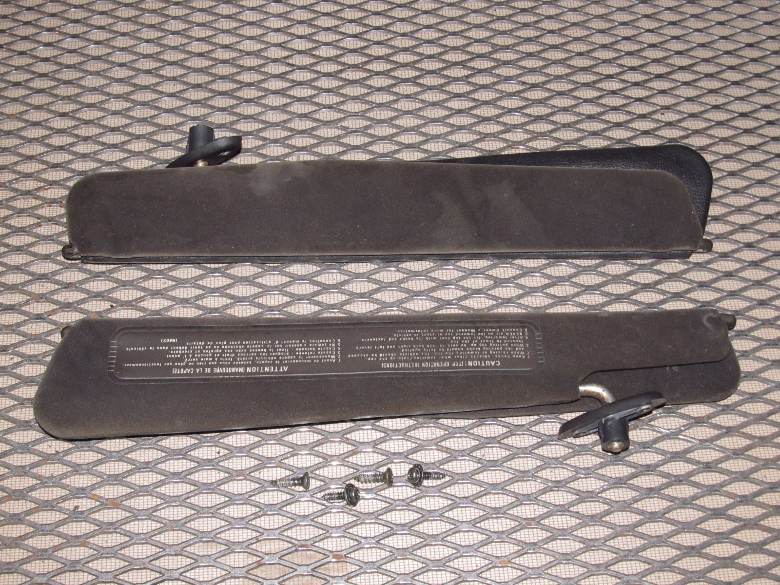 94 95 96 97 Mazda Miata OEM Sun Visor - Set