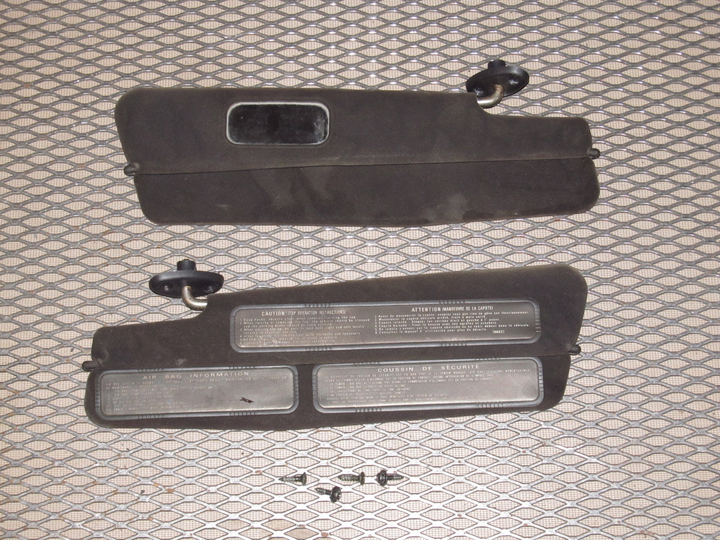 94 95 96 97 Mazda Miata OEM Sun Visor - Set