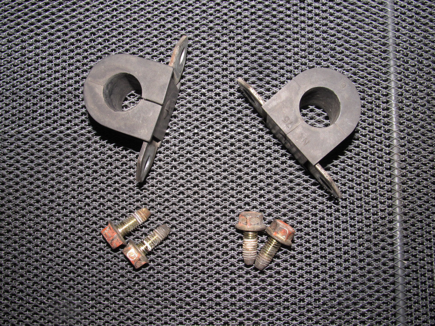 94 95 96 97 Mazda Miata OEM Front Stabilizer Mounting Bracket Set