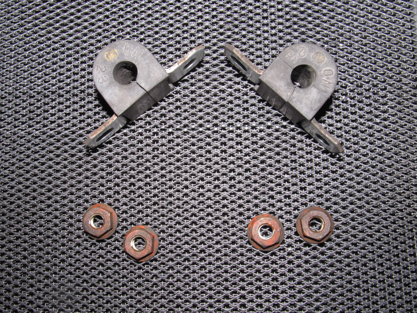 94 95 96 97 Mazda Miata OEM Rear Stabilizer Mounting Bracket Set