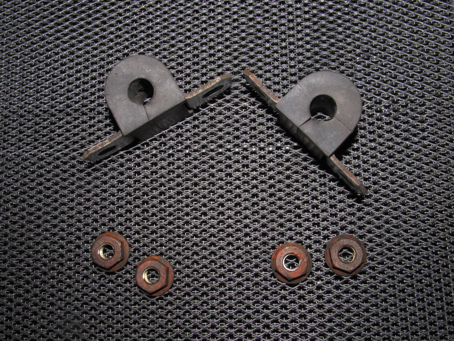 94 95 96 97 Mazda Miata OEM Rear Stabilizer Mounting Bracket Set