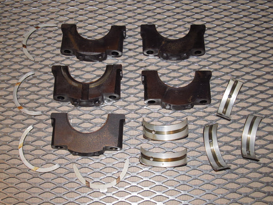 91 92 93 94 95 Toyota MR2 OEM N/A Crankshaft Main Bearing Cap - Set