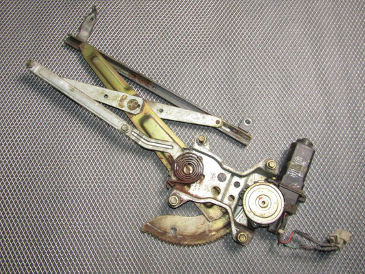 87-91 Toyota Crown Royal Saloon OEM Window Motor & Regulator - Front Left