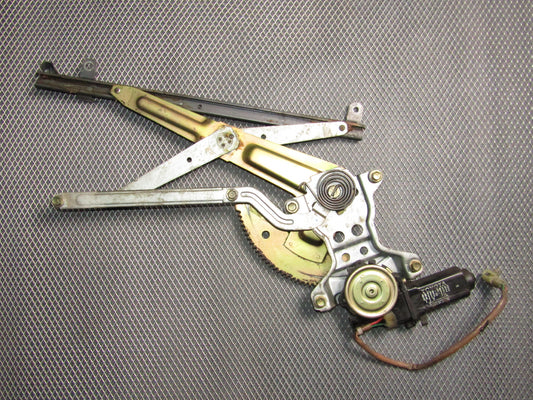 87-91 Toyota Crown Royal Saloon OEM Window Motor & Regulator - Rear Left