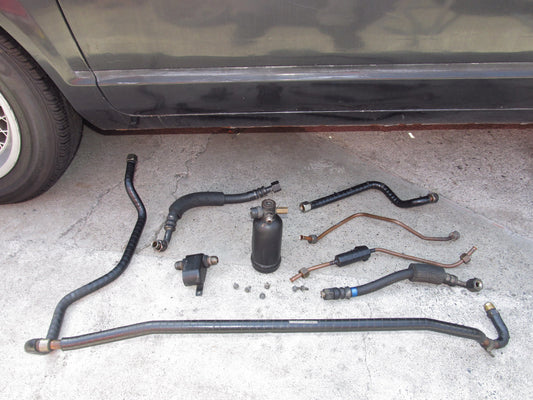 79 80 Datsun 280zx OEM A/C Fitting & Drier Set