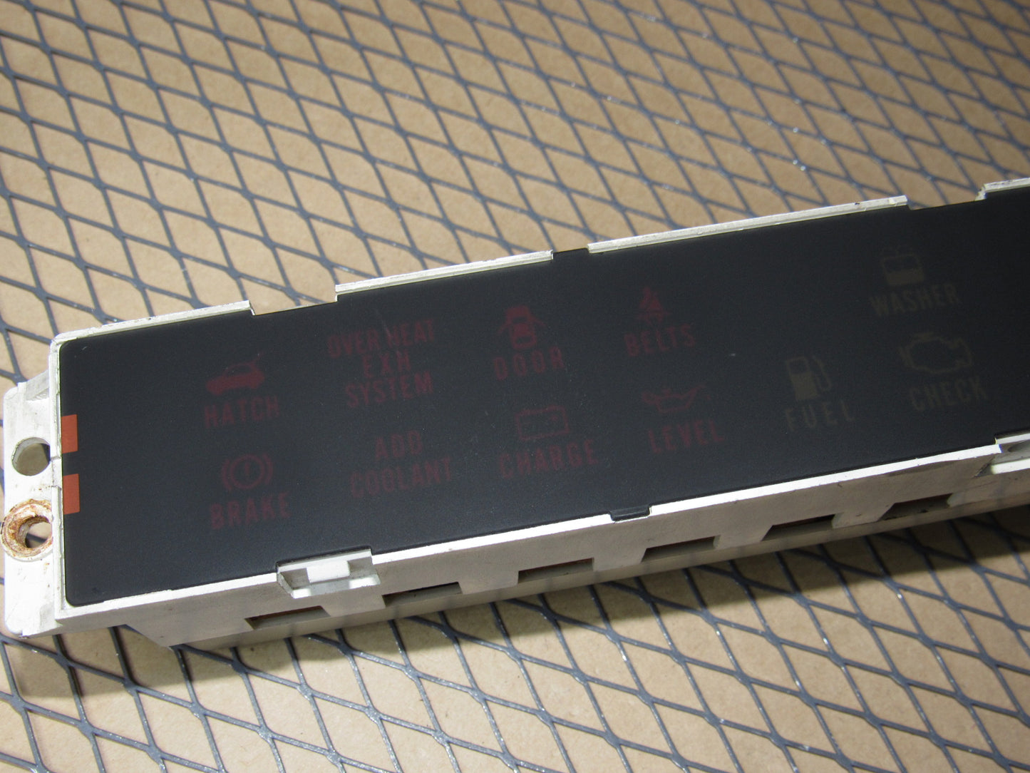 88 89 90 91 Mazda RX7 OEM Dash Clock Warning Light Instrument Cluster