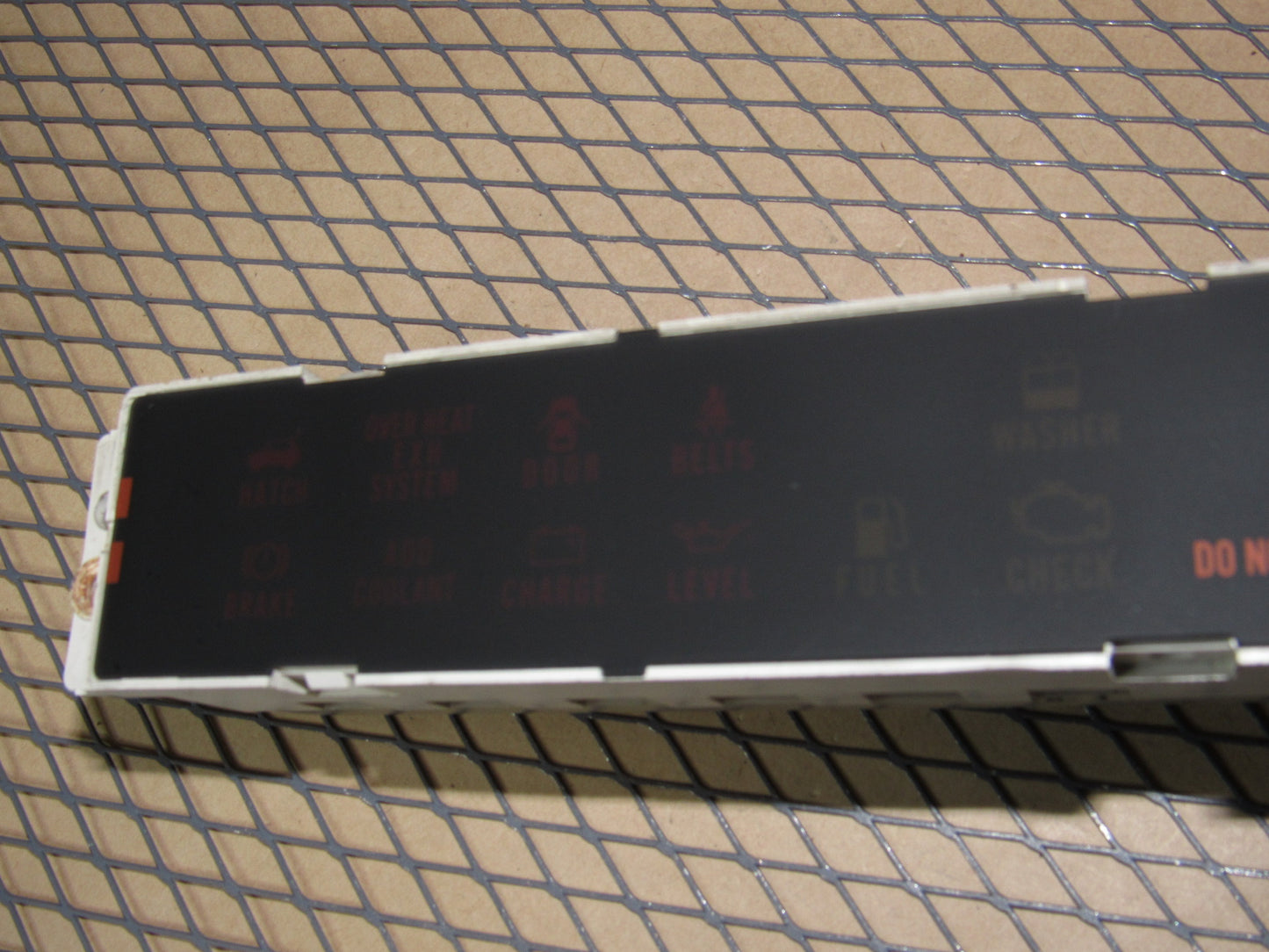 88 89 90 91 Mazda RX7 OEM Dash Clock Warning Light Instrument Cluster