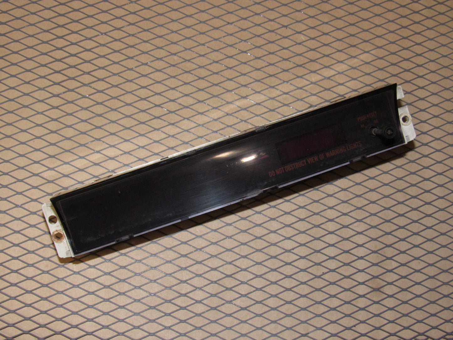 88 89 90 91 Mazda RX7 OEM Dash Clock Warning Light Instrument Cluster
