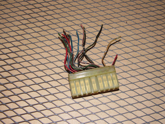 88 89 90 91 Mazda RX7 OEM Dash Clock Warning Light Instrument Cluster Pigtail Harness