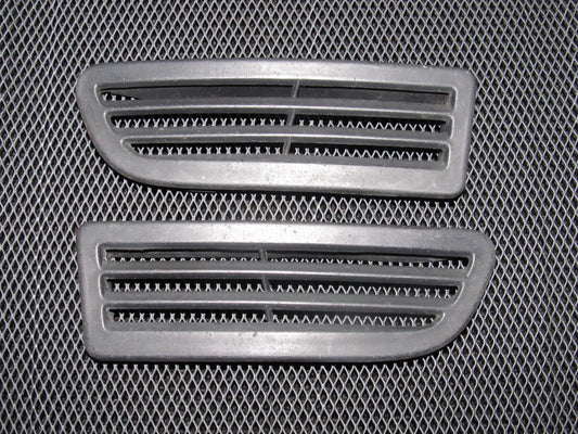 90-93 Acura Integra OEM Black Trunk Cover Vent - 2 pieces