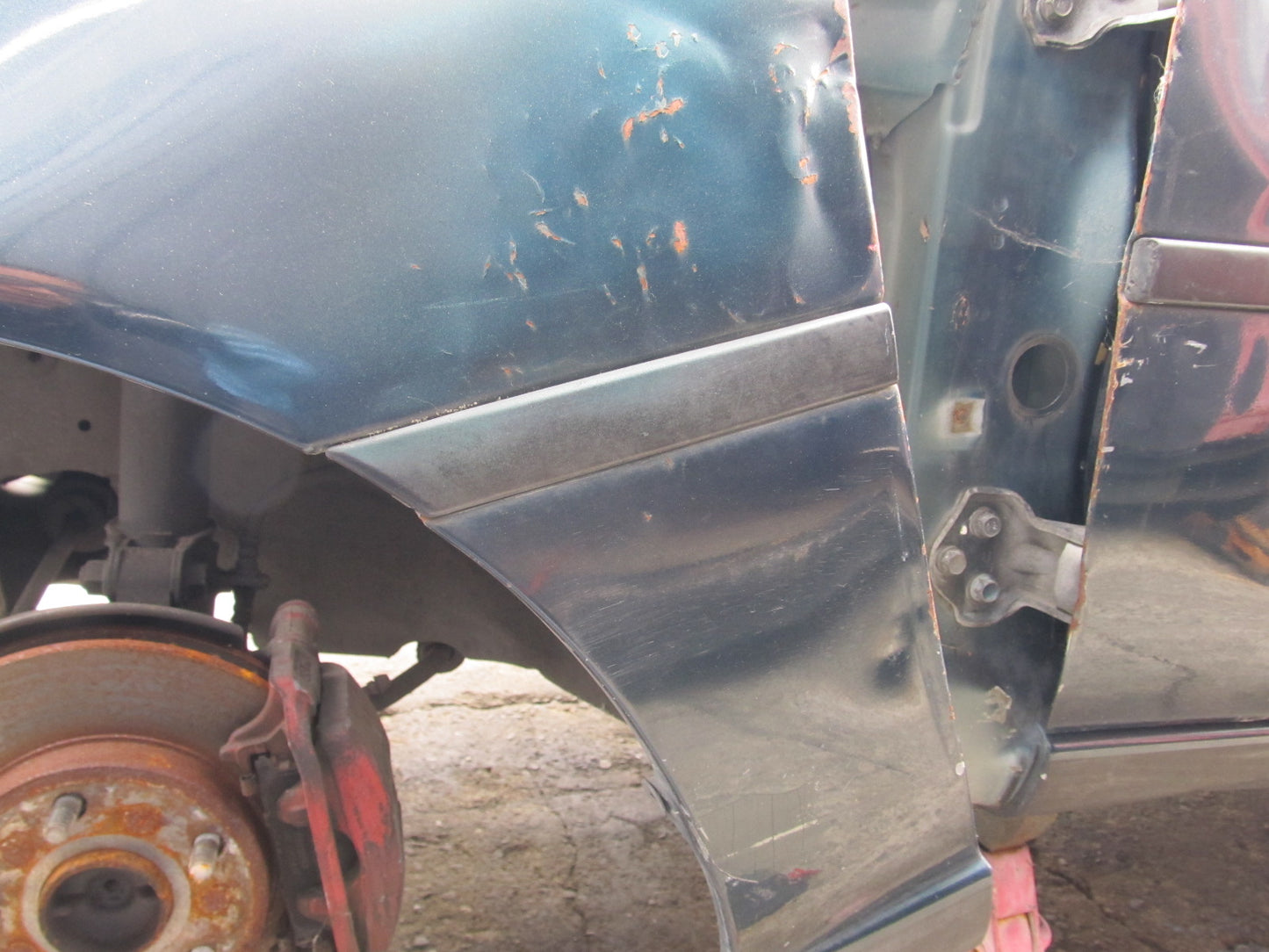 91 92 93 94 95 Toyota MR2 OEM Exterior Fender Moulding - Left