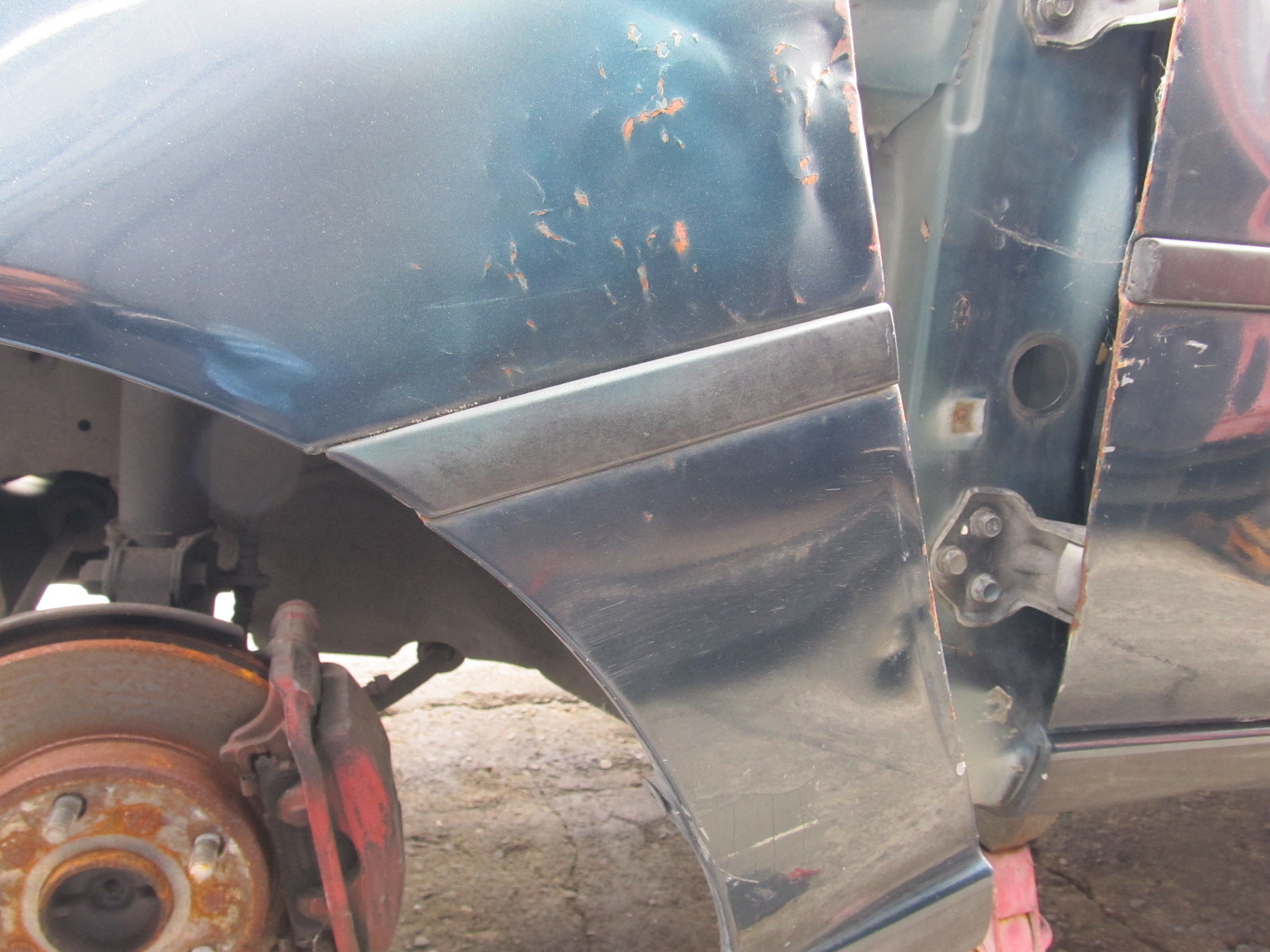 91 92 93 94 95 Toyota MR2 OEM Exterior Fender Moulding - Left