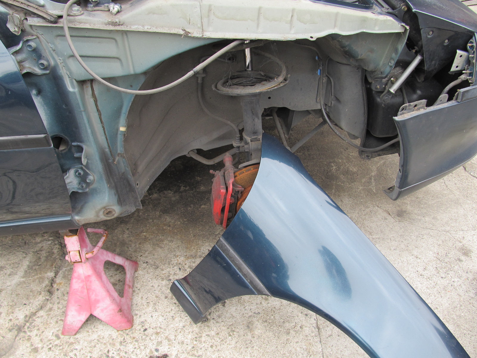 91 92 93 94 95 Toyota MR2 OEM Exterior Fender Moulding - Right