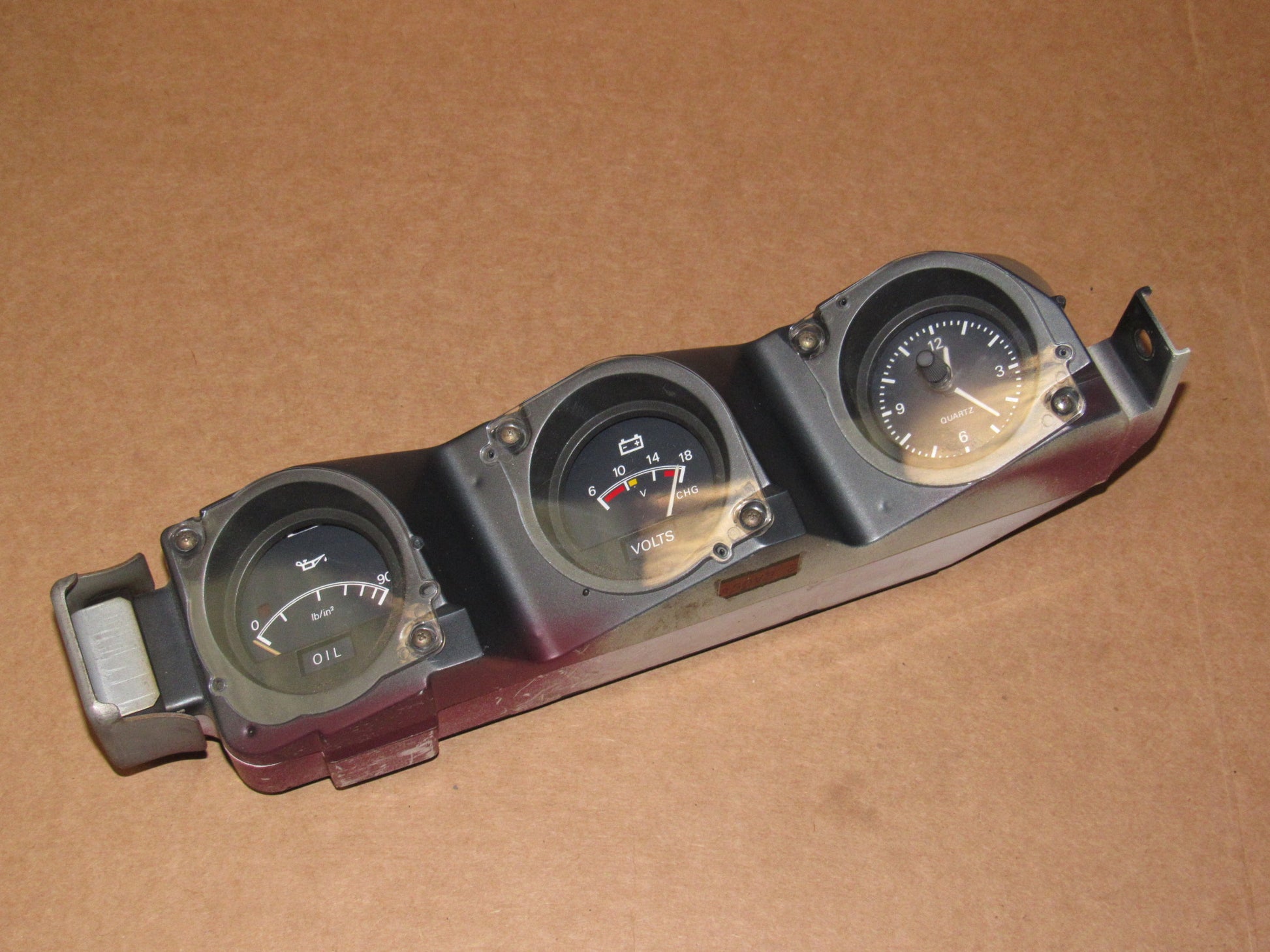 79 80 Datsun 280zx OEM Oil Volts Analog Clock Gauge Meter