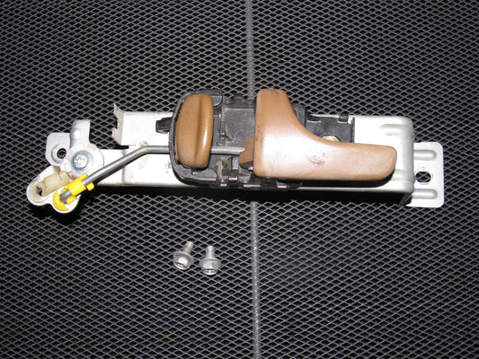 90-96 Nissan 300zx OEM Brown Interior Door Handle - Driver Side - Left