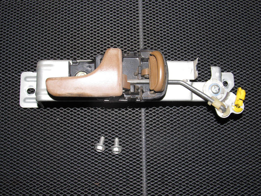 90-96 Nissan 300zx OEM Brown Interior Door Handle - Passenger Side - Right