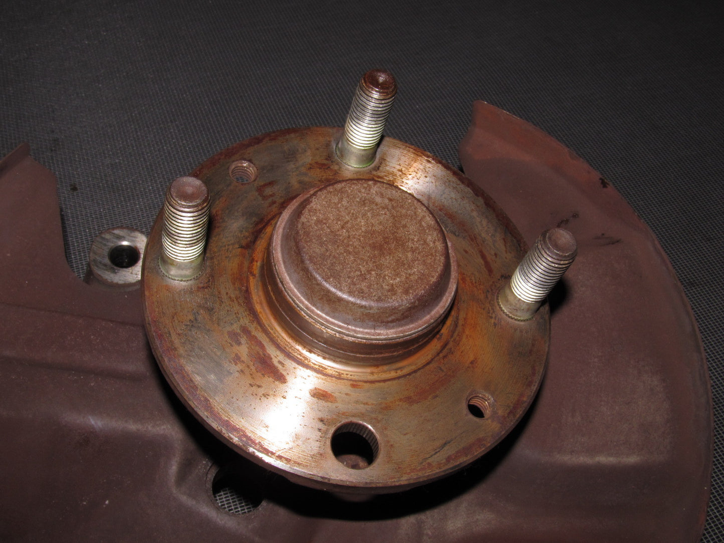 94 95 96 97 Mazda Miata OEM ABS Front ABS Wheel Spindle & Knuckle Left