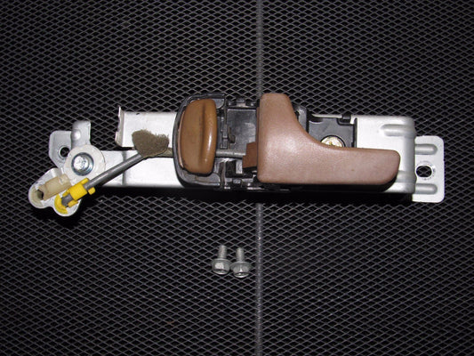 90-96 Nissan 300zx OEM Brown Interior Door Handle - Driver Side - Left