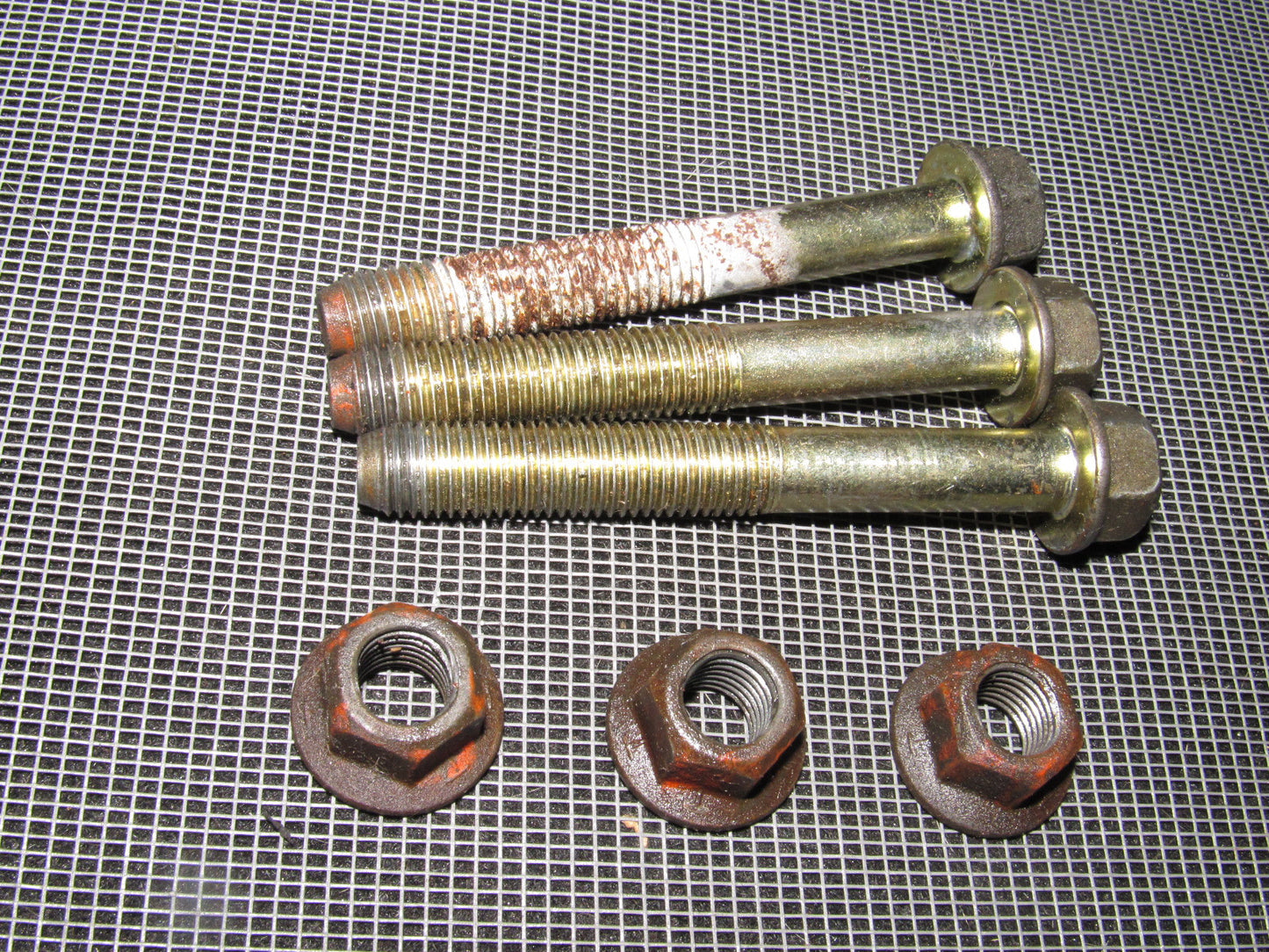 94 95 96 97 Mazda Miata OEM ABS Rear Upper Control Arm Bolt Set