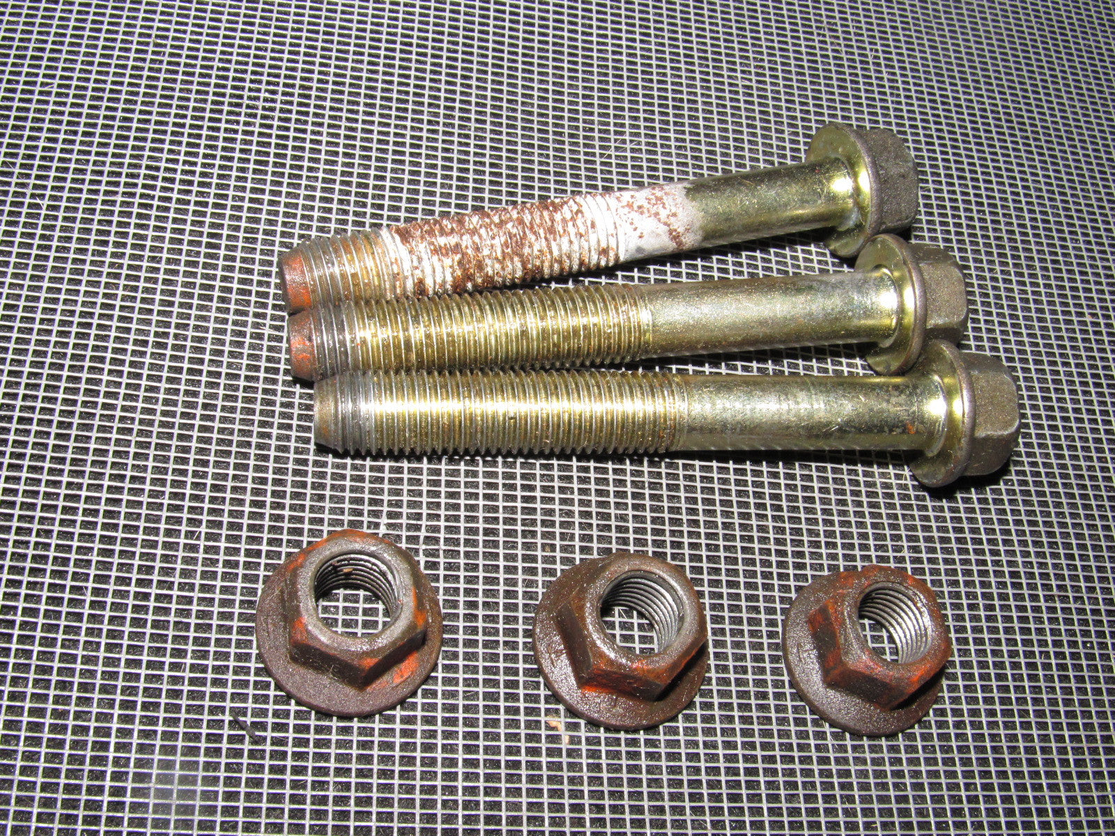 94 95 96 97 Mazda Miata OEM ABS Rear Upper Control Arm Bolt Set