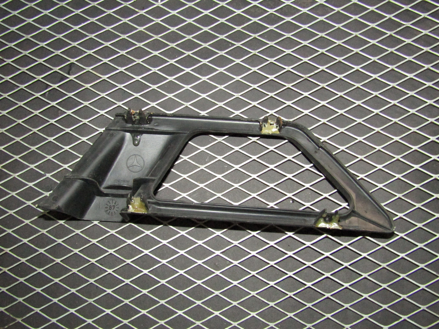 86-93 Mercedes Benz 300E OEM Front Interior Door Handle Bezel Trim - Right