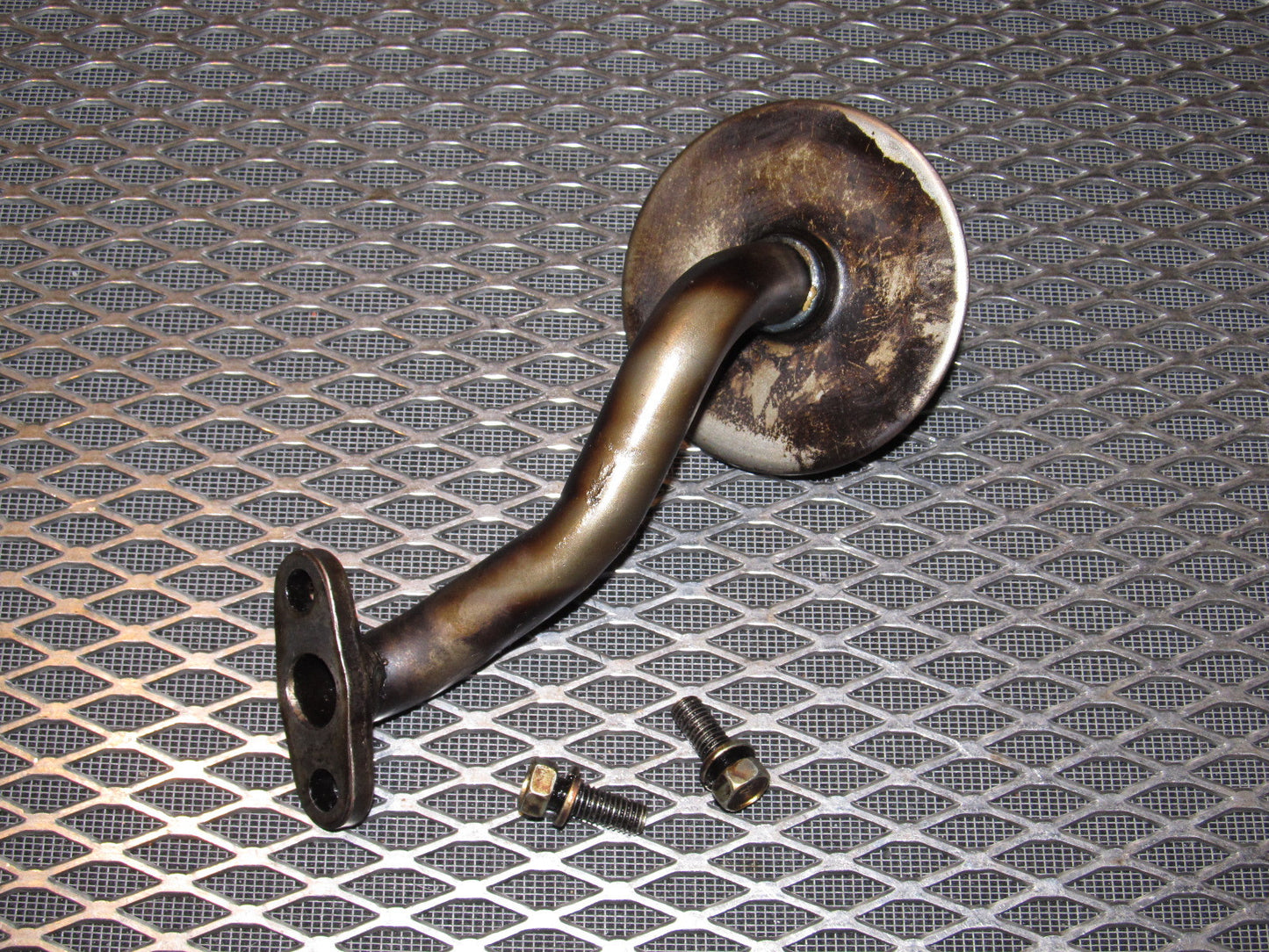 81 82 83 Datsun 280zx OEM Engine Oil Pump Pick Up Tube Screen