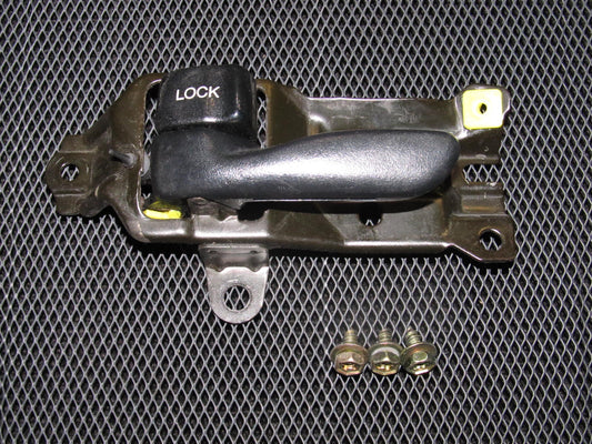 90-93 Toyota Celica OEM Black Interior Door Handle - Driver Side - Left