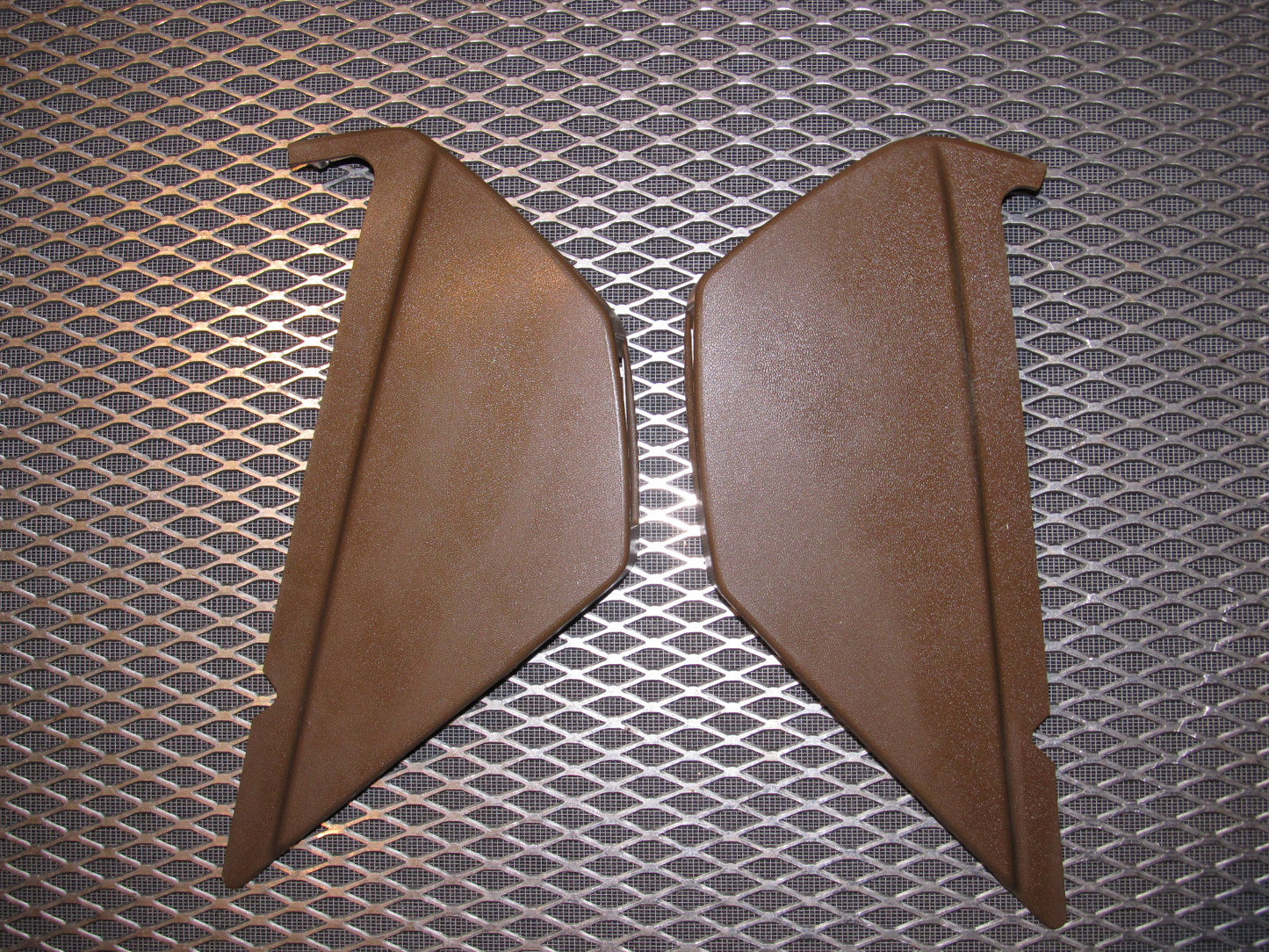 81 82 83 Datsun 280zx OEM Dash Side Vent Cover Bezel - Set