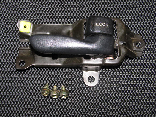 90-93 Toyota Celica OEM Black Interior Door Handle - Passenger Side - Right