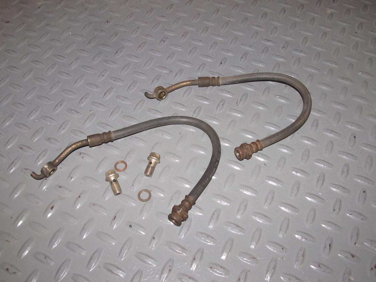 86 87 88 Mazda RX7 OEM Rear Brake Hose & Banjo Bolts