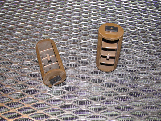 81 82 83 Datsun 280zx OEM Dash Side Lower Vent - Set