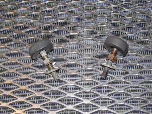 81 82 83 Datsun 280zx OEM Hood Stopper - Set