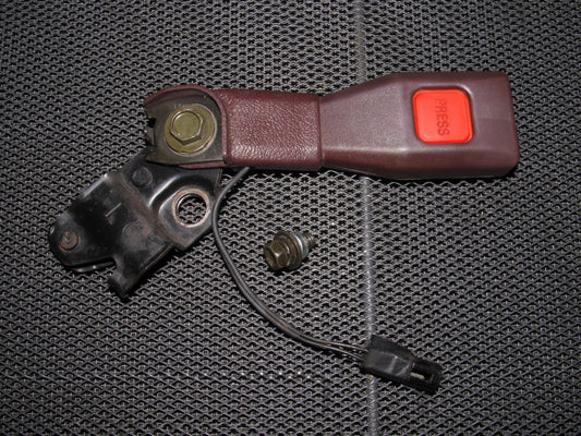 86 87 88 Toyota Supra OEM Front Seat Belt Buckle Receiver - Left