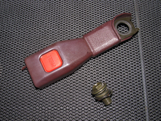 86 87 88 Toyota Supra OEM Front Seat Belt Buckle Receiver - Right