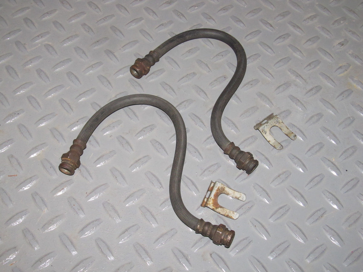86 87 88 Mazda RX7 OEM Front Brake Hose & Lock Clip