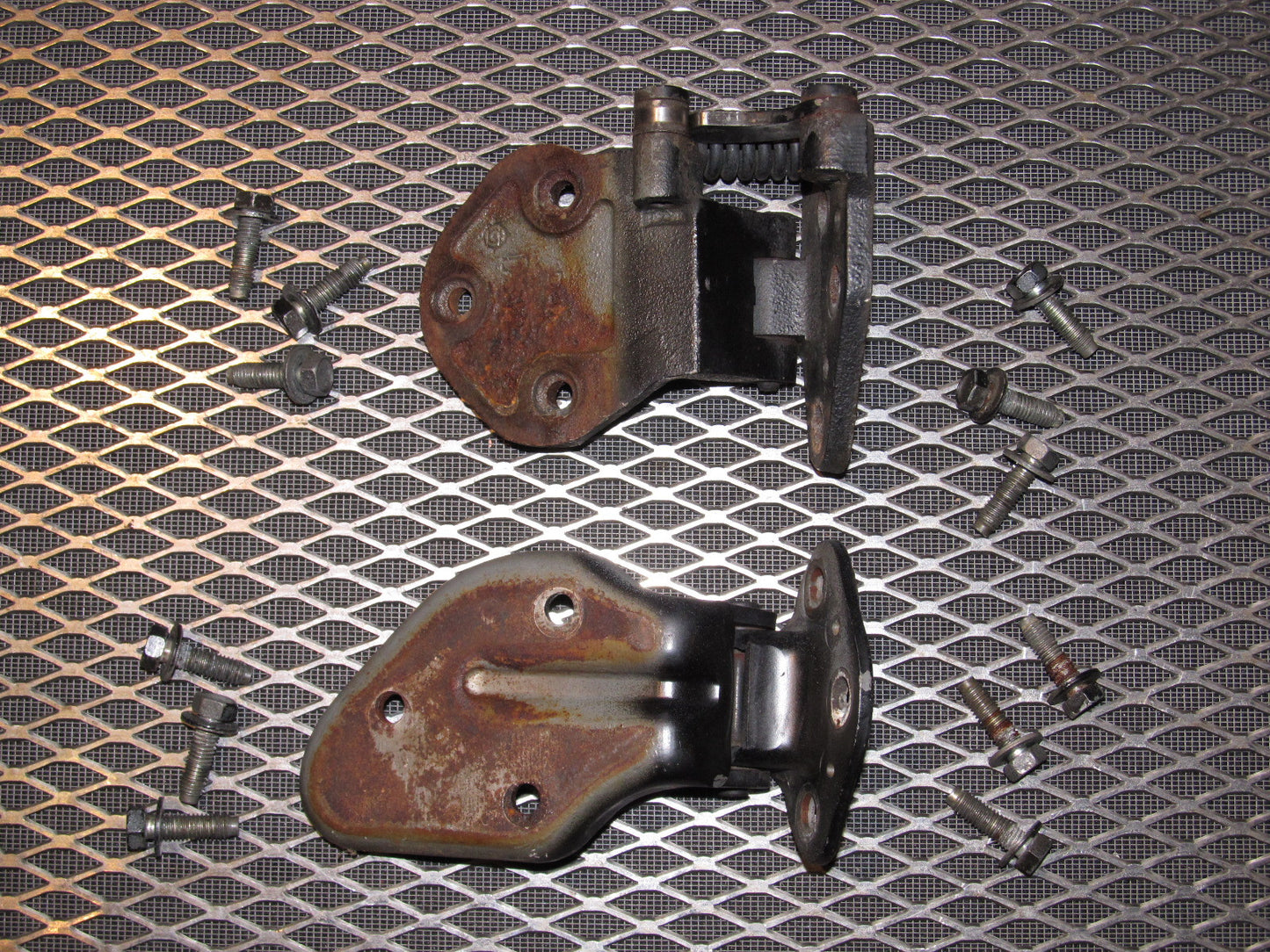 81 82 83 Datsun 280zx OEM Door Hinges - Right Set