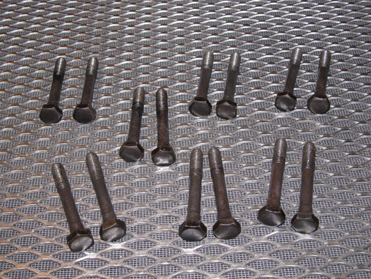 81 82 83 Datsun 280zx OEM Crankshaft Bearing Bolt Set - N/A