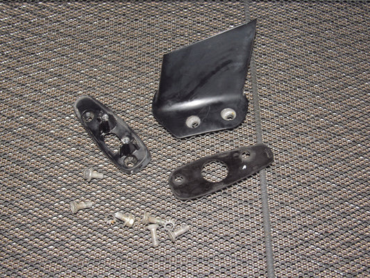 81-85 Mazda RX7 OEM Exterior Side Mirror Bracket - Left