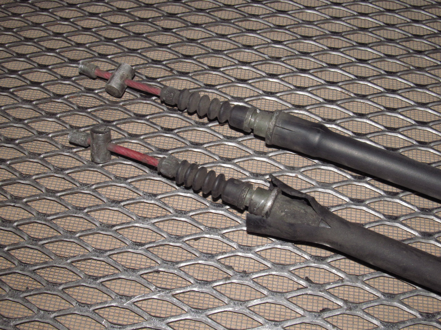 87 88 89 Nissan 300zx OEM Parking Brake Cable - Set 2+2