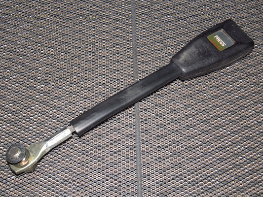81-85 Mazda RX7 OEM Seat Belt Buckle Receiver - Right
