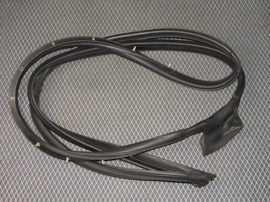 87-91 Toyota Crown Royal Saloon OEM Door Weather Stripping - Front Left