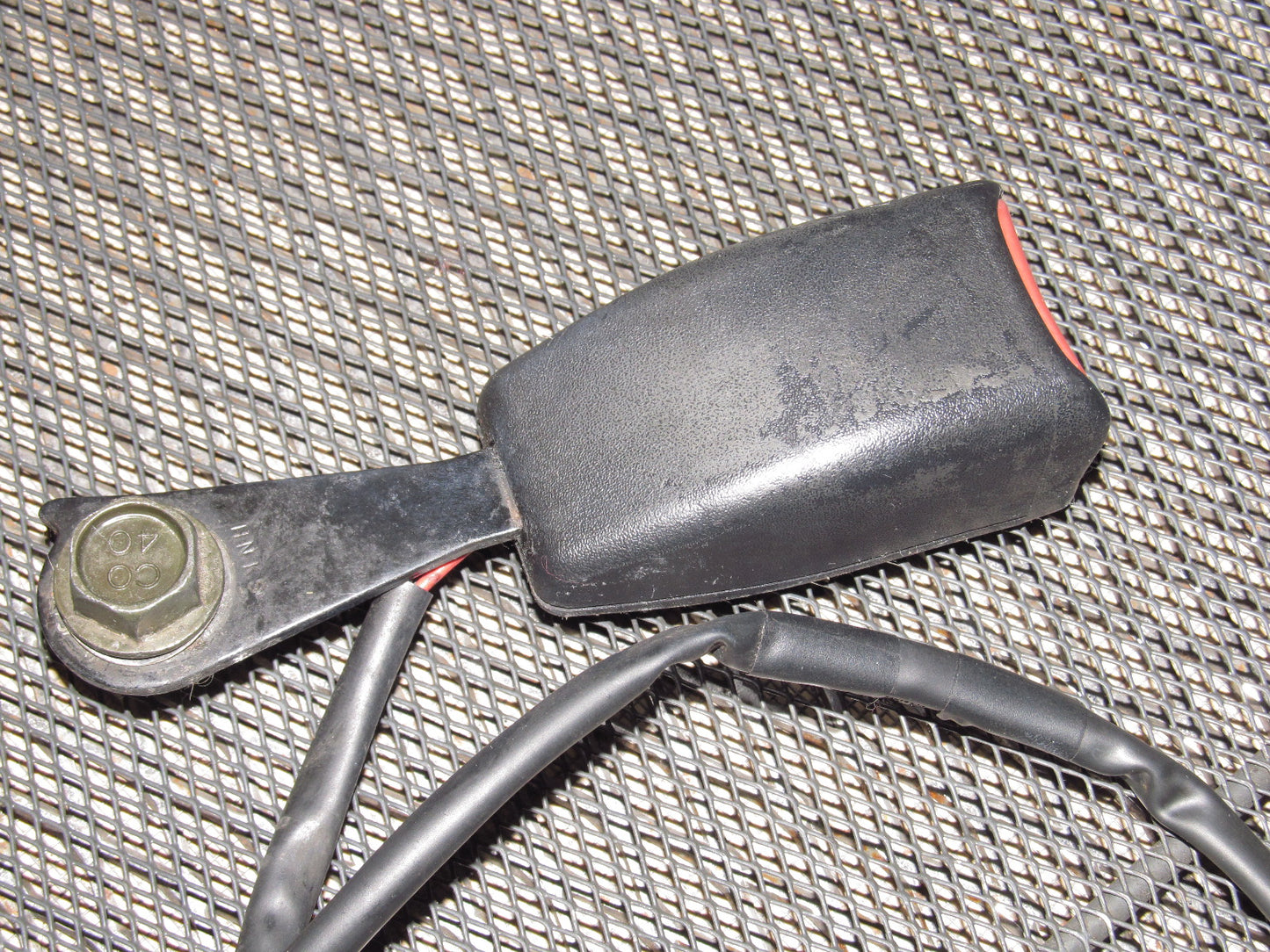 94 95 96 97 Mazda Miata OEM Seat Belt Buckle Receiver - Left