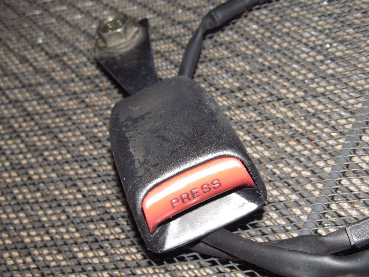 94 95 96 97 Mazda Miata OEM Seat Belt Buckle Receiver - Left