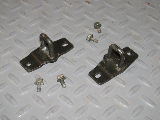 86 87 88 Mazda RX7 Hatchback OEM Hatch Trunk Latch Striker Set