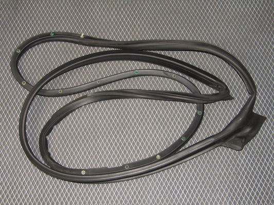 87-91 Toyota Crown Royal Saloon OEM Door Weather Stripping - Front Right