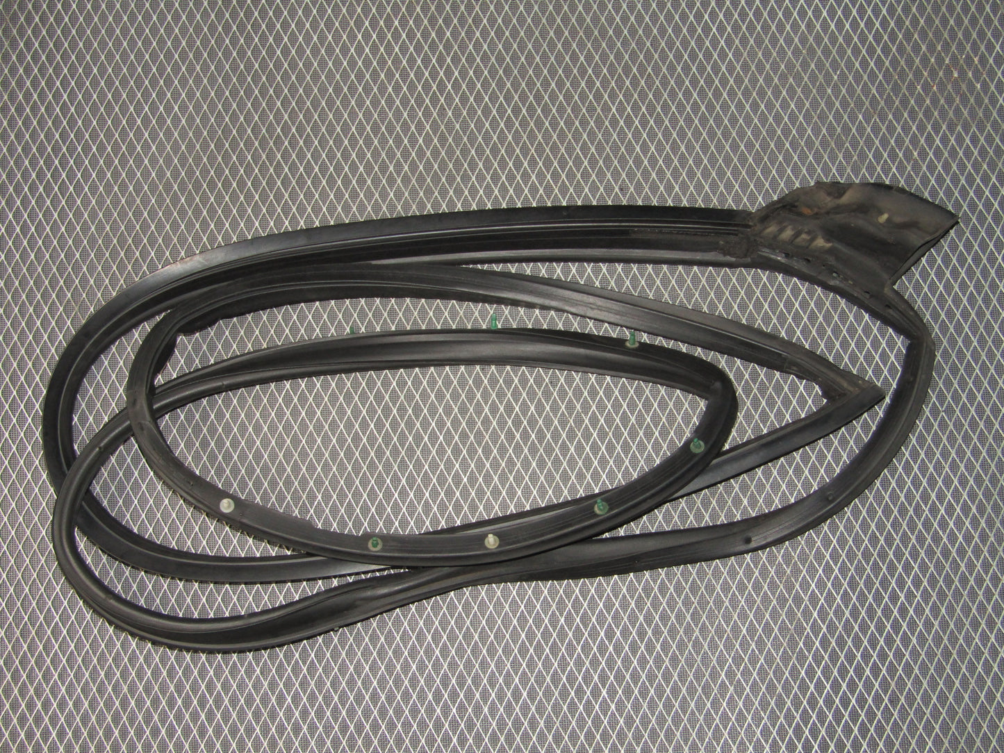 87 88 89 90 91 Toyota Crown Royal Saloon OEM Door Weather Stripping - Front Right