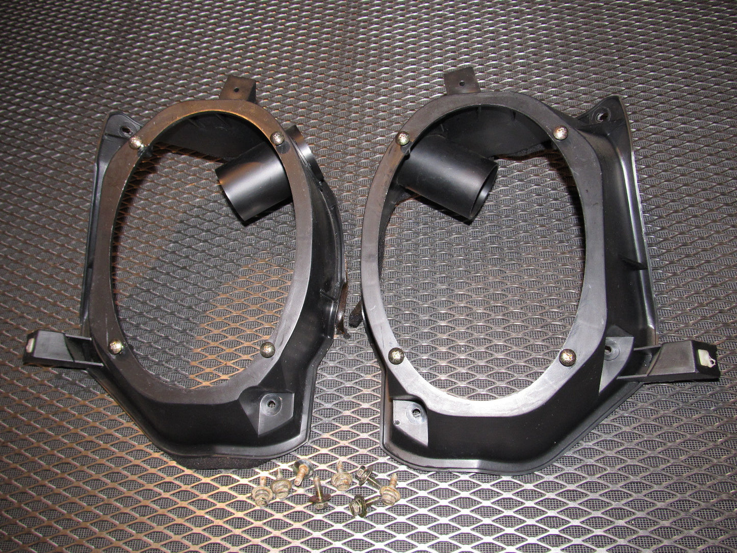 94 95 96 97 Mitsubishi 3000GT OEM Rear Speaker Bracket Set