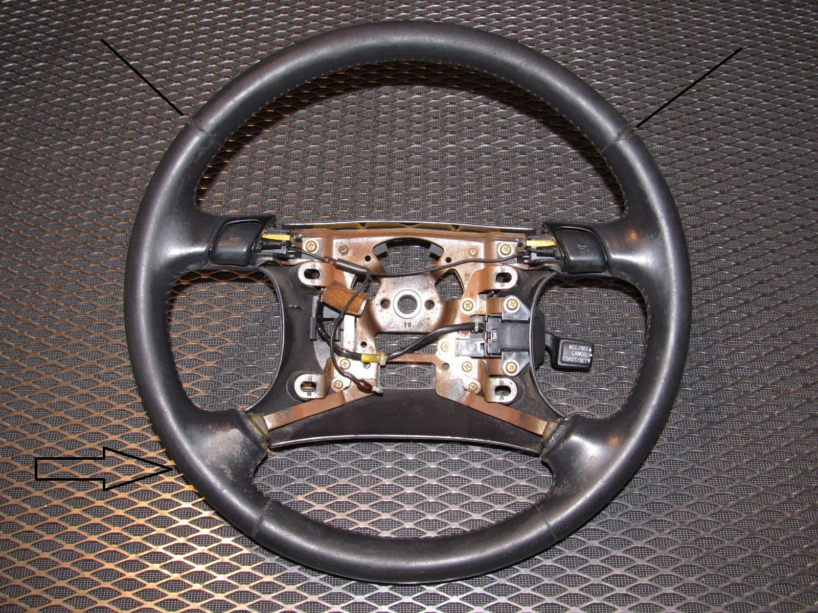 94 95 96 97 Mitsubishi 3000GT OEM Steering Wheel