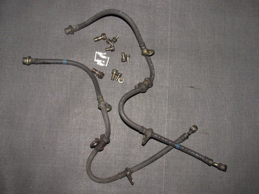 92 93 94 95 96 Honda Prelude OEM Front Brake Hose - Set
