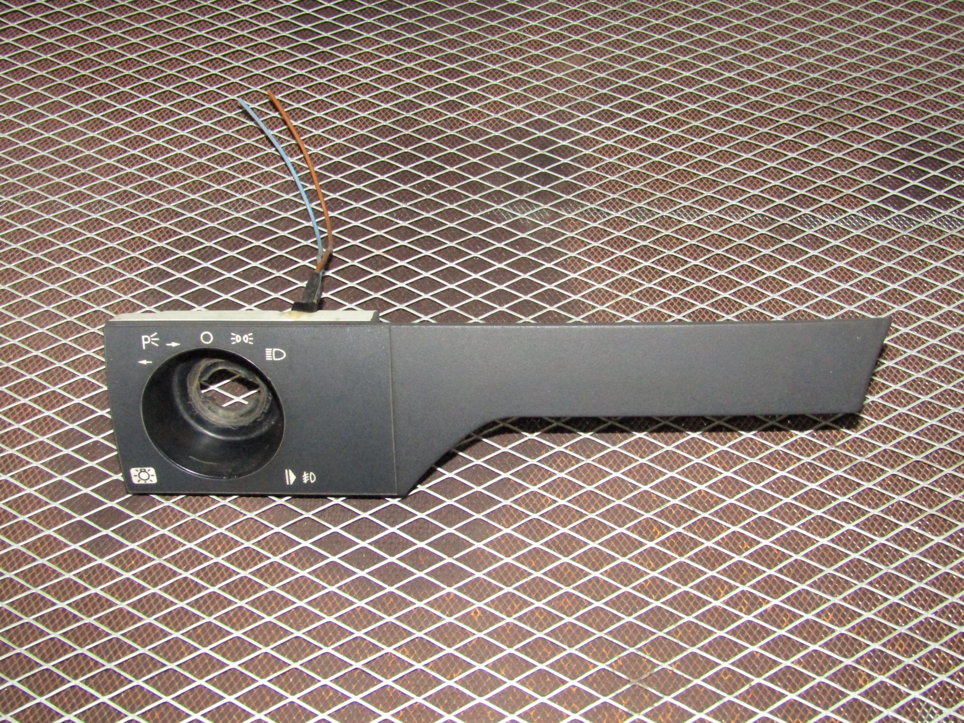 86-93 Mercedes Benz 300E OEM Dash Headlight Switch Bezel Panel Cover